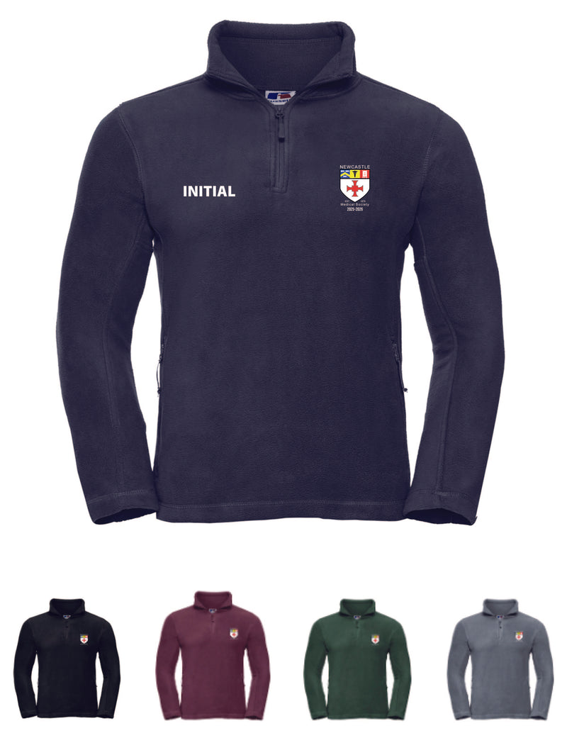 Medsoc Quarter-Zip Fleece (Crest logo)