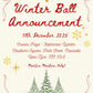 Winter Medball Ticket